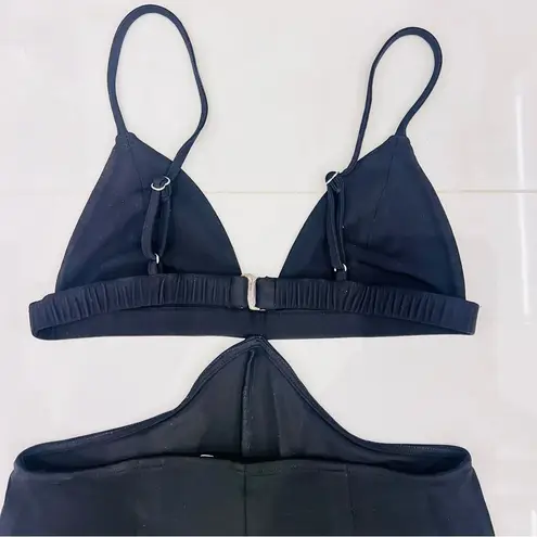 Fleur du Mal Luxe Matte Jersey Jumpsuit Black Size XS