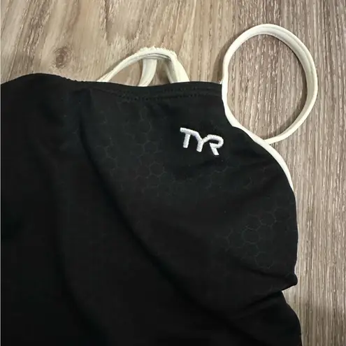 TYR competition suit Black