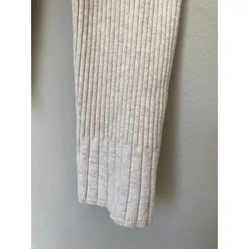 Moda International Women's Size XL Long Sleeve Knit Chic Trendy Beige Cardigan Tan