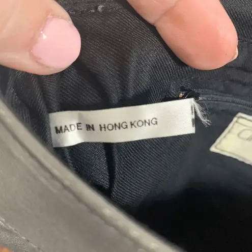 Vintage Antonia Women's Gray Small Genuine Leather Bow Clutch Purse Handbag