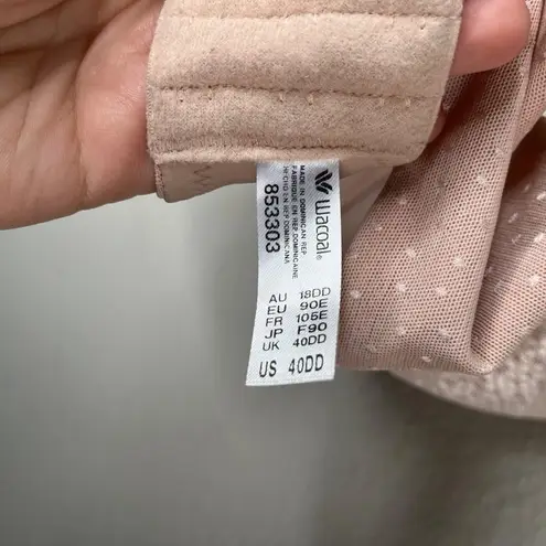 Wacoal Womens Pink Bra US 40DD Underwire Back Appeal t-shirt bra 853303