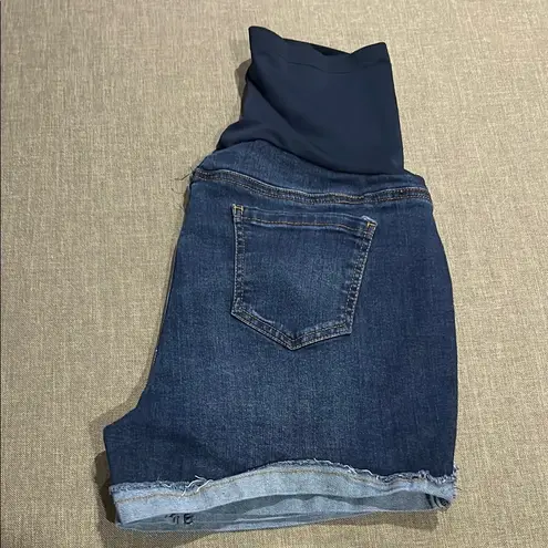 Time and Tru Maternity Blue Shorts