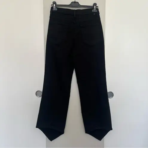 Mother The Dagger Flood Wide Leg Jeans