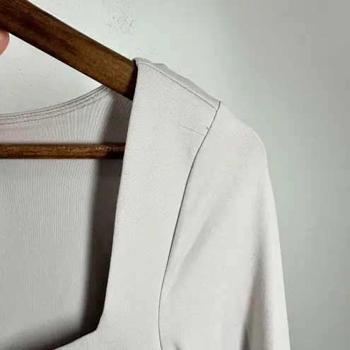 Babaton Contour Lange Bodysuit Longsleeve Sweetheart Bodysuit Light Grey Size L