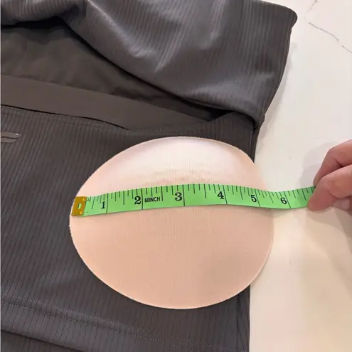 Fabletics Fabletic Oasis Twist Built-In Bra Tank gray