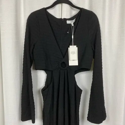 Likely Black Eila Cutout Midi Dress Sz.12 NWT