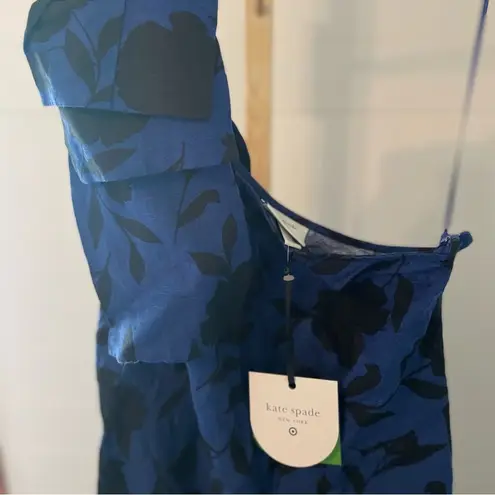 Kate Spade  New York Target‎ Floral Jumpsuit Navy Black Size 6