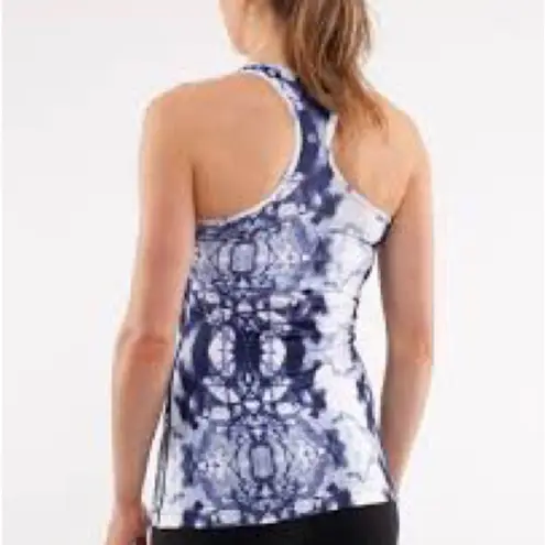 Lululemon  Cool Racerback Ink Blot White Deep Indigo