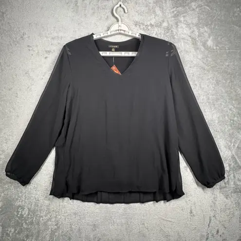 IMAN Blouse M Black V