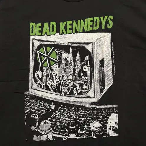 Dead Kennedys No Lessons No Talents Punk Rock Band T-Shirt Size Large