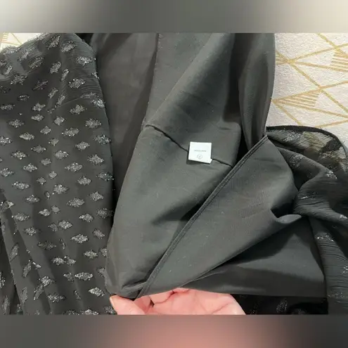 Ramy Brook NWT Julie Kimono Style Sleeve Metallic Wrap Dress Size 2