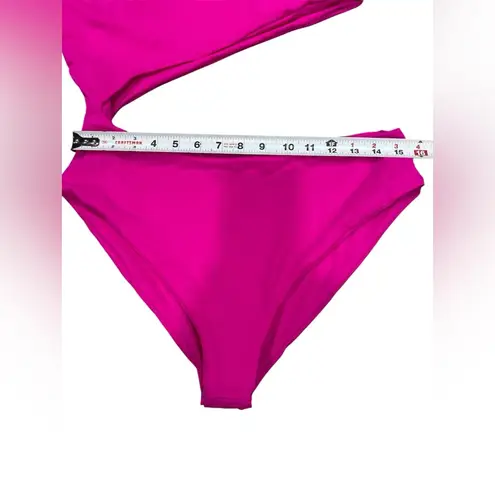 NWOT Lulus Sun Bound Fuchsia Cutout One thumbnail 4