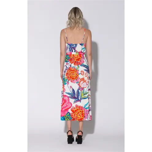 Walter Baker Cozumel Natasha Floral Midi Dress 2 EUC