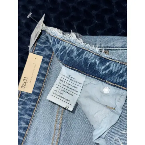 KanCan Women's Blue Denim Wide Leg Jeans High Rise Size 32 NWT