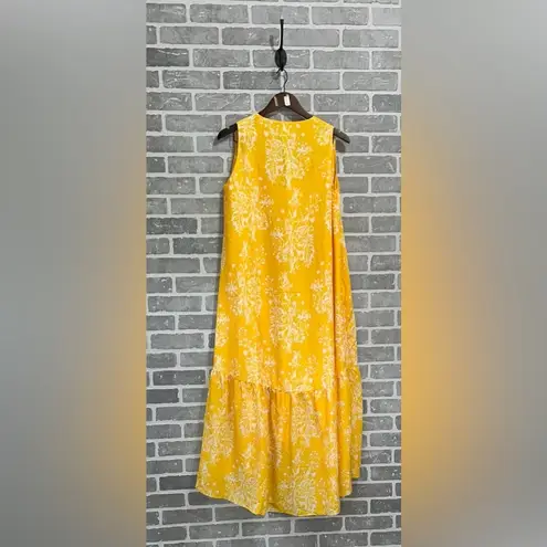 BORGO DE NOR Yellow Wild Bloom Printed Dress Women’s Size 10 SOLD OUT ONLINE