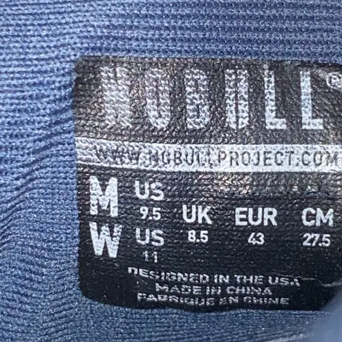 Nobull WO SIZE 11 MENS SIZE 9.5 UNISEX Blue Athletic Shoes.NAVY LIGHT BLUE EUC