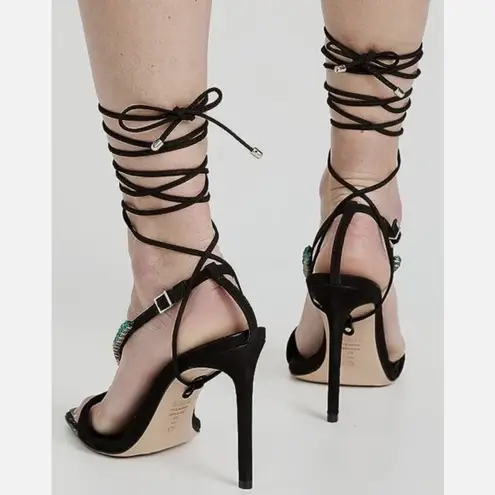 Schutz rainbow sandal heels