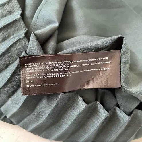 Keepsake Off The Shoulder Dress Pleats Mini Dress Bottle Green Size M Size M