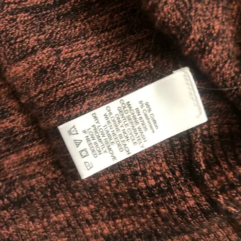 LOGO By Lori Goldstein melange pocket sweater