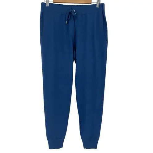 Brunello Cucinelli 100% Cashmere Monili Drawstring Jogger Pants in Blue