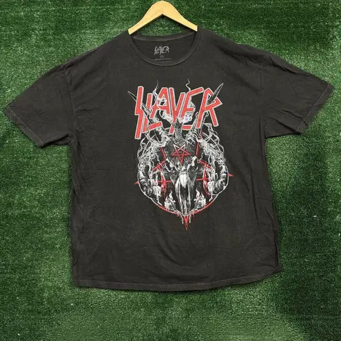 Slayer Demonic Goat Thrash Metal Band T-Shirt Size 2XL