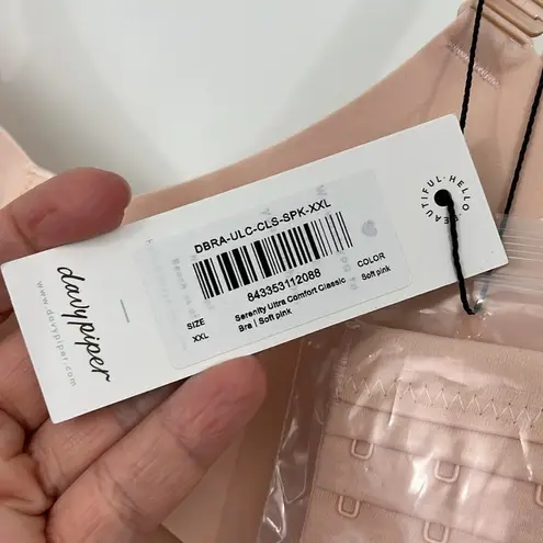 New Kindred Bravely XXL Pink Wireless Seamless Convertible T