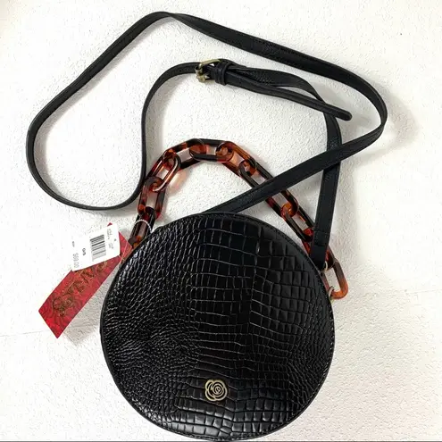 Carlos Santana Crossbody Black Handbag