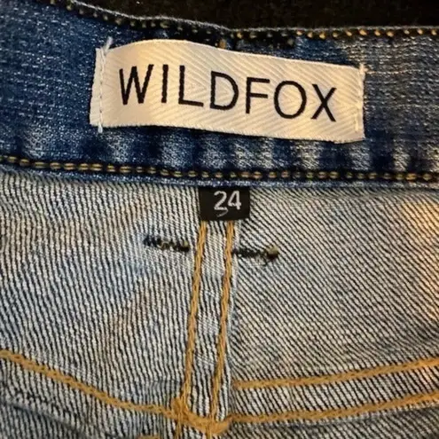 Wildfox  Denim Shorts Size 24