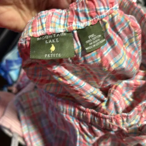 Mountain Lake Women's Capri Size Pxl 100% Cotton