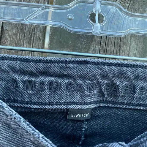 American Eagle  Black Mom Jeans | 0