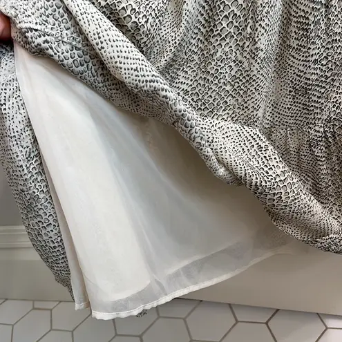 Rails Adora Snake-Print Midi Dress