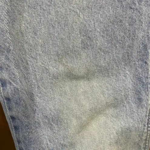 Bill Blass Vintage 80s Jeans 10 High Rise Pleat Front Tapered Leg Mom Blue Denim