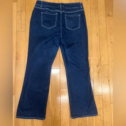 Lane Bryant  Wide Leg Denim Jeans with stretch Size 20