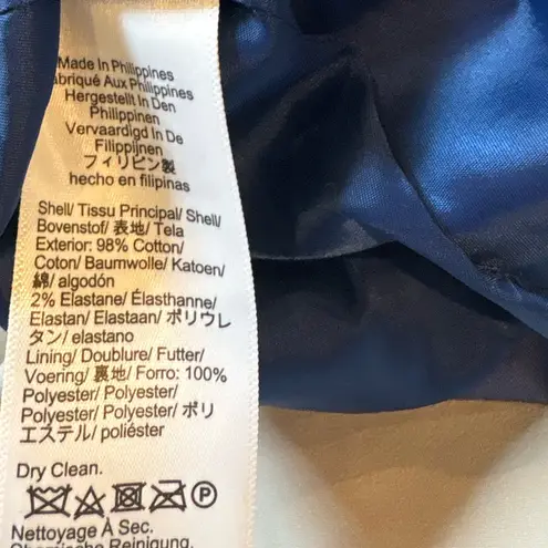 J.Crew Style Cropped Button Cotton Blend Vest Waistcoat