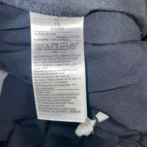 Gap  Wide Leg Cargo Pants Women XL High Rise Loose Lightweight Boho Beach Classic