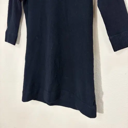 WYTHE NY Black Cashmere Long Sleeve Sweater Dress Sz S Soft Casual Grunge Whimsy