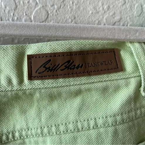 Bill Blass Vtg relax fit green retro 80s hipster indie retro 90s celery mom festival high