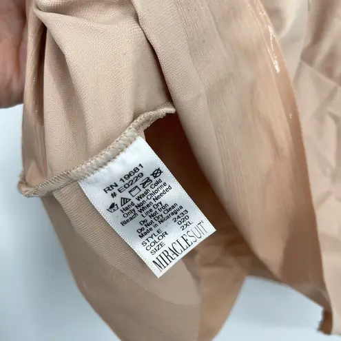 MiracleSuit Step In Sculpting Back Wrap Support Camisole Tank Shapewear 2X NEW