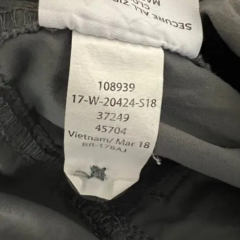 Rei Co-op REI Co-op Womens Convertible Hiking Pants Size 12 Gray Zip Off Cargo Travel