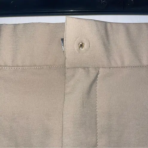 Baleaf Khaki Lined Skort Athletic/ Golf/Tennis Skirt Zip Up Pockets Size 2XL NWT