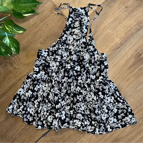 EXPRESS  floral babydoll tank top