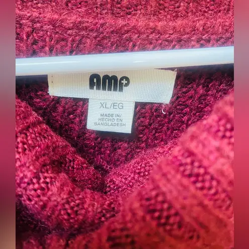 knee length dress wine color is a little thick fabric size XL Red