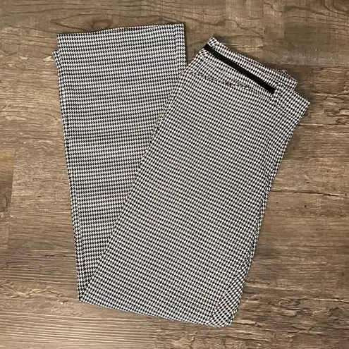 Anne Klein  Houndstooth Semi-Flared Slacks