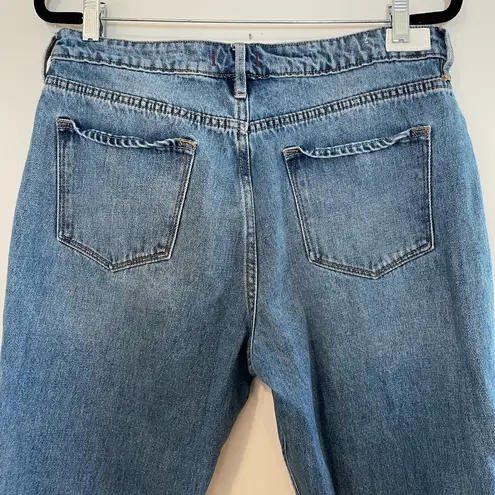 Dear John  Super High Rise Jodi Straight Jeans in Sunnyvale Wash Distressed Sz 30