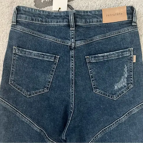 Retrofête Allegra Skinny Jeans in Blue, Size 29 New with Tag