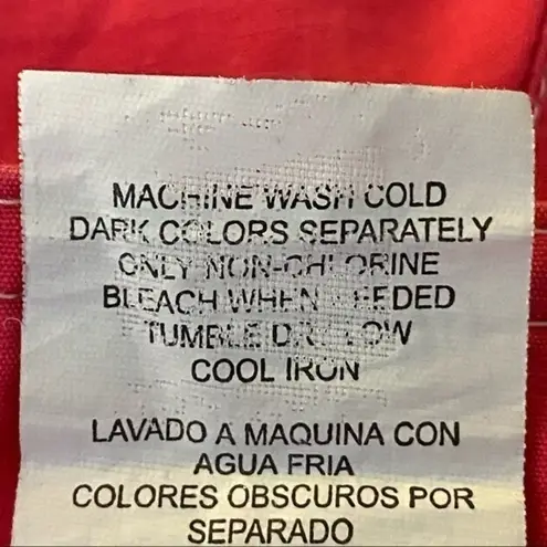 Catalina pink with white stitching short skort in size 2X. EUC