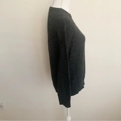 Wilfred Free Aritzia Black Alpaca Blend Crew Neck Sweater Size S