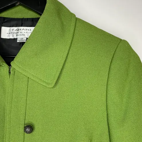 Thari ASL Tahari Arthur S. Levine Green Jacket