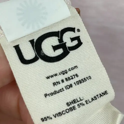 UGG 2/$30  Nya Pajama PJ Top Button Up Sleep Shirt Long Sleeve Collared Pink - Image 7