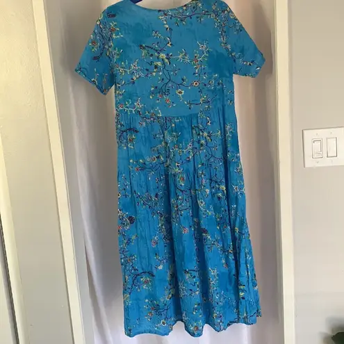 SEERSUCKER DRESS Sz: L Size L
